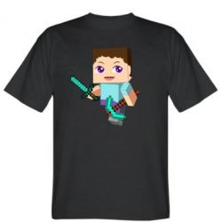 Чоловіча футболка Stedman Steve minecraft - PrintSalon