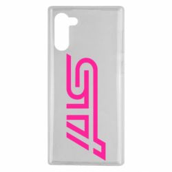 Чехол для Samsung Note 10 STI Logo - PrintSalon