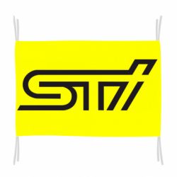 Флаг STI Logo - PrintSalon