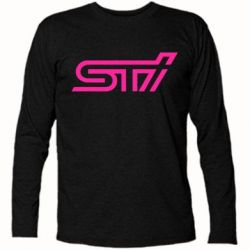Футболка с длинным рукавом STI Logo - PrintSalon
