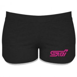 Женские шорты STI Logo - PrintSalon