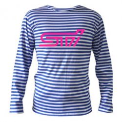 Тельняшка с длинным рукавом STI Logo - PrintSalon