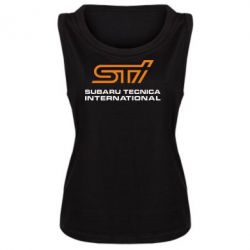 Женская майка STI - PrintSalon