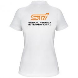 Женское поло STI - PrintSalon