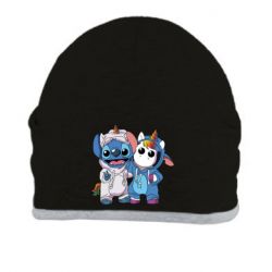 Шапка Стич и единорог