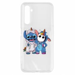 Чохол для Realme 6 Стіч і єдиноріг