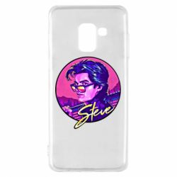 Чехол для Samsung A8 2018 Стив очень странные дела - PrintSalon