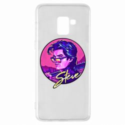 Чехол для Samsung A8+ 2018 Стив очень странные дела - PrintSalon