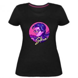 Женская премиум футболка Стив очень странные дела - PrintSalon