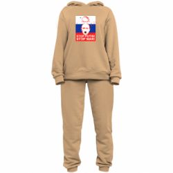 Женский костюм STOP PUTIN - PrintSalon