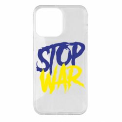 Чехол для iPhone 14 Pro Max Stop this war - PrintSalon