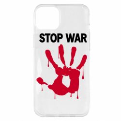Чехол для iPhone 14 Plus Stop War - PrintSalon