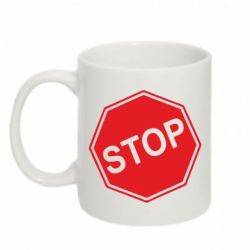 Чашка 320ml STOP