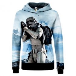 Жіноче 3D худі Stormtrooper Art-PrintSalon Жіноче 3D худі Stormtrooper Art