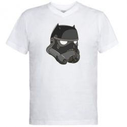 Мужская футболка  с V-образным вырезом Stormtrooper Batman - PrintSalon