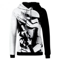 Жіноче 3D худі Stormtrooper-PrintSalon Жіноче 3D худі Stormtrooper