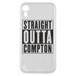 Чехол для iPhone XR Straight outta compton - PrintSalon