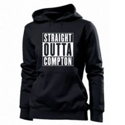 Женское худи Straight outta compton - PrintSalon