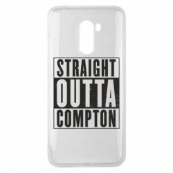 Чехол для Xiaomi Pocophone F1 Straight outta compton - PrintSalon