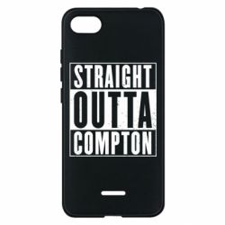 Чехол для Xiaomi Redmi 6A Straight outta compton - PrintSalon