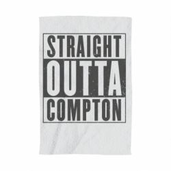 Полотенце с принтом Straight outta compton - PrintSalon