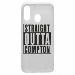 Чехол для Samsung A40 Straight outta compton-PrintSalon Чехол для Samsung A40 Straight outta compton