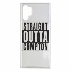 Чехол для Samsung Note 10 Plus Straight outta compton - PrintSalon