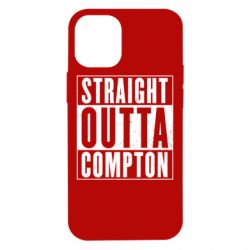 Чехол для iPhone 12 mini Straight outta compton