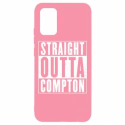 Чехол для Samsung A02s/M02s Straight outta compton - PrintSalon