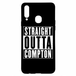 Чехол для Samsung A20s Straight outta compton - PrintSalon