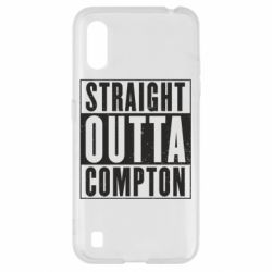 Чехол для Samsung A01/M01 Straight outta compton - PrintSalon