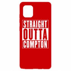 Чехол для Samsung Note 10 Lite Straight outta compton - PrintSalon