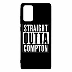 Чехол для Samsung Note 20 Straight outta compton - PrintSalon