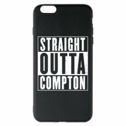 Чехол для iPhone 6 Plus/6S Plus Straight outta compton