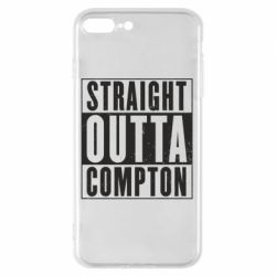 Чехол для iPhone 7 Plus Straight outta compton - PrintSalon