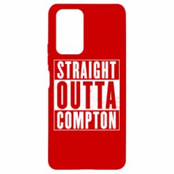 Чехол для Xiaomi Redmi Note 10 Pro Straight outta compton - PrintSalon