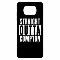 Чехол для Xiaomi Poco X3 Straight outta compton