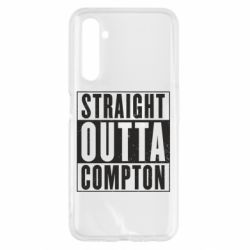 Чехол для Realme 6 Straight outta compton-PrintSalon Чехол для Realme 6 Straight outta compton
