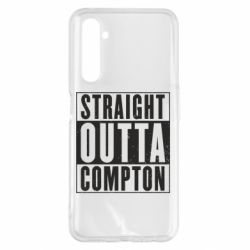 Чехол для Realme 6 Pro Straight outta compton - PrintSalon