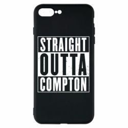 Чехол для iPhone 8 Plus Straight outta compton - PrintSalon