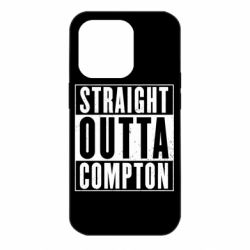 Чехол для iPhone 14 Pro Straight outta compton - PrintSalon