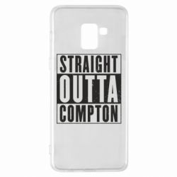Чехол для Samsung A8+ 2018 Straight outta compton - PrintSalon