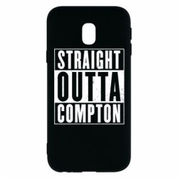 Чехол для Samsung J3 2017 Straight outta compton - PrintSalon