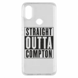 Чехол для Xiaomi Mi A2 Straight outta compton-PrintSalon Чехол для Xiaomi Mi A2 Straight outta compton