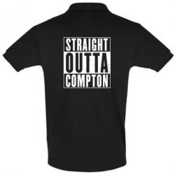Мужское поло Straight outta compton - PrintSalon