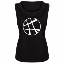 Женская майка Strange Logo - PrintSalon