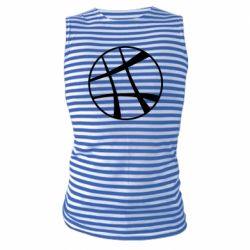Майка-тельняшка Strange Logo - PrintSalon