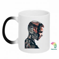 Чашка-хамелеон Stranger things art - PrintSalon