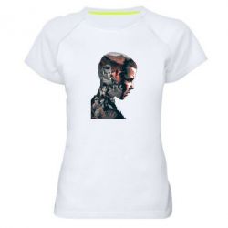 Женская футболка для спорта Stranger things art - PrintSalon