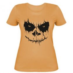 Жіноча футболка Страшна морда для світлого